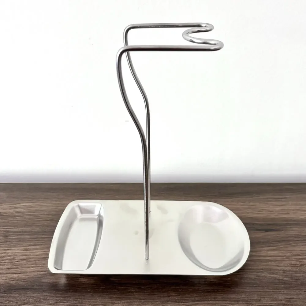 Stainless Steel Spoon Rest and Pan Lid Rest - Used - Good Condition